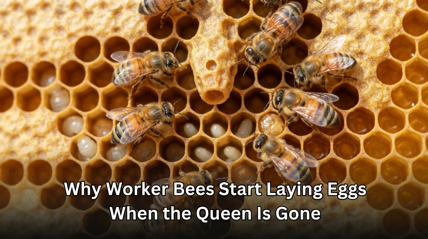 Why Worker Bees Start Laying Eggs When the Queen Is Gone