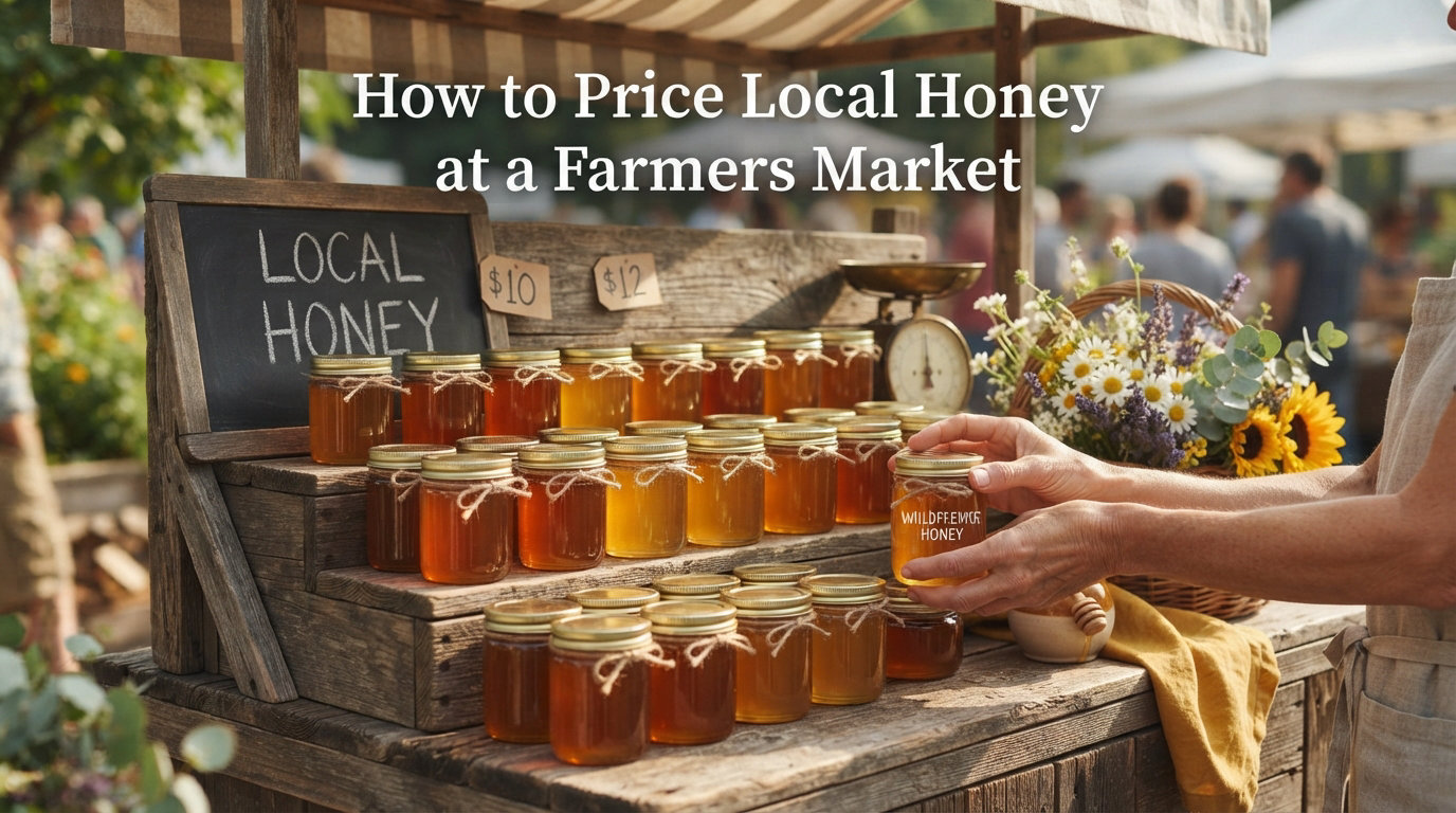 How to Price Local Honey at a Farmers Market