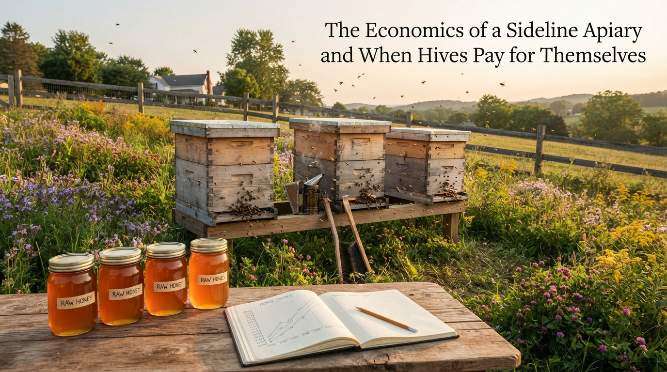 The Economics of a Sideline Apiary and When Hives Pay for Themselves