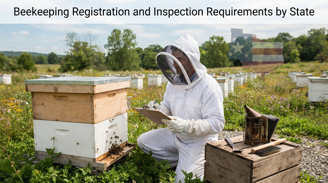 Beekeeping Registration and Inspection Requirements by State