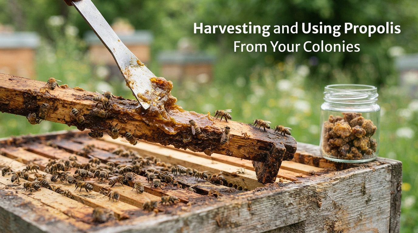 Harvesting and Using Propolis From Your Colonies
