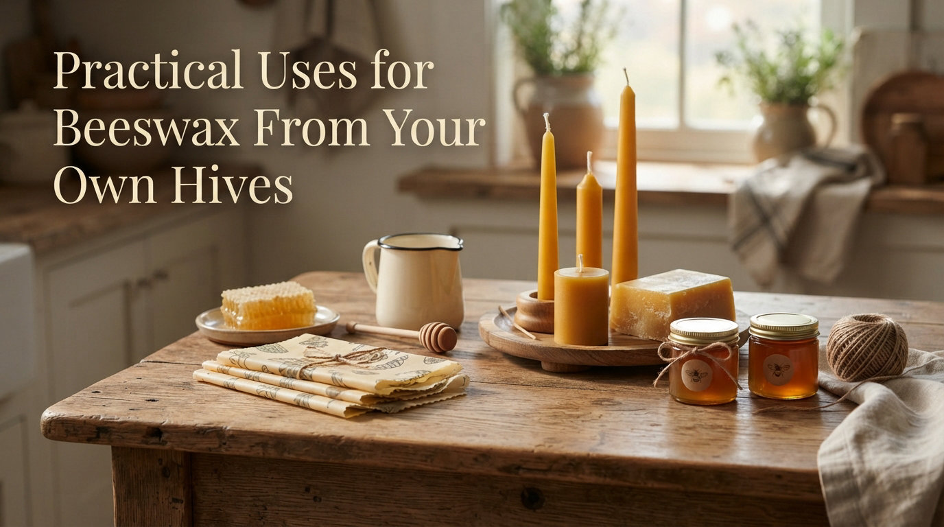 Practical Uses for Beeswax From Your Own Hives