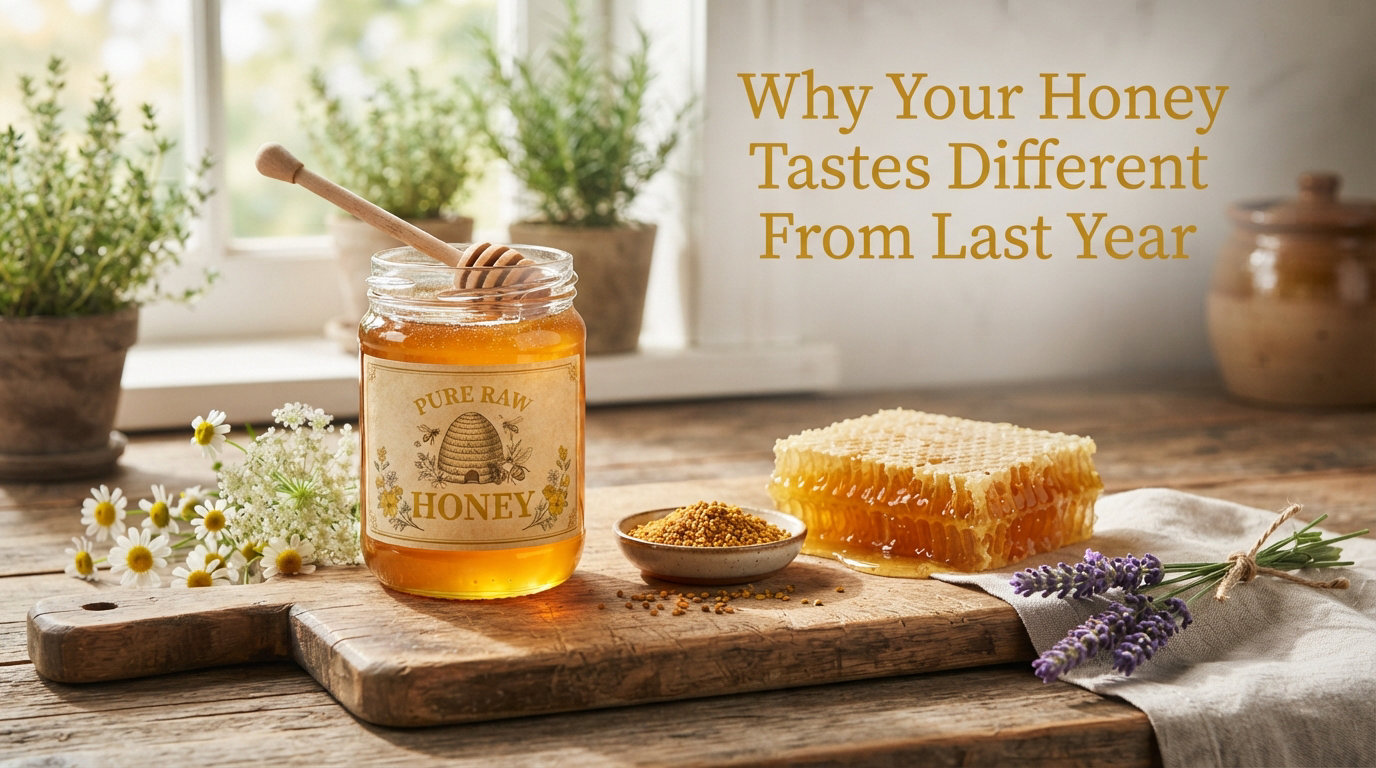 Why Your Honey Tastes Different From Last Year