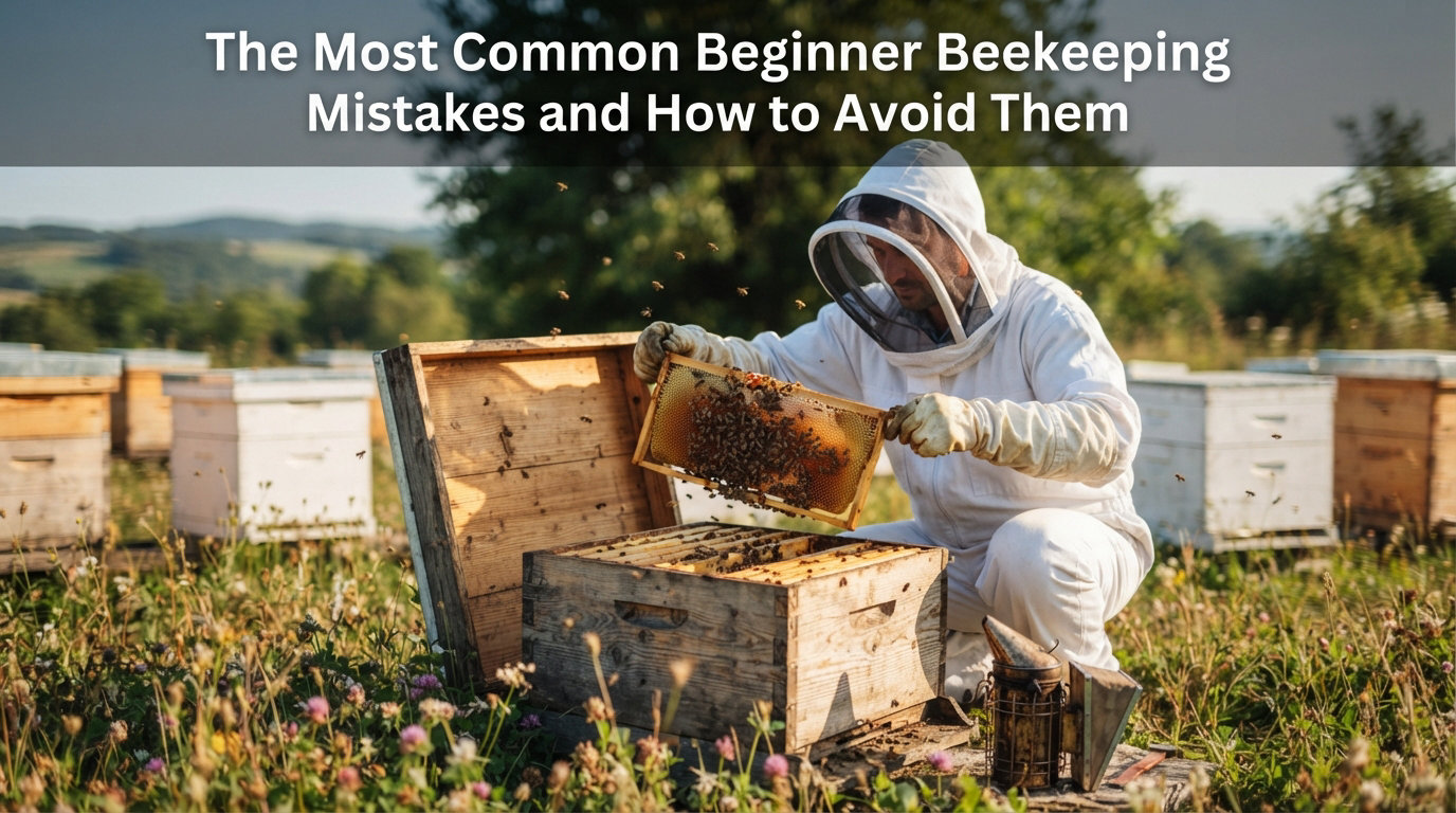 The Most Common Beginner Beekeeping Mistakes and How to Avoid Them