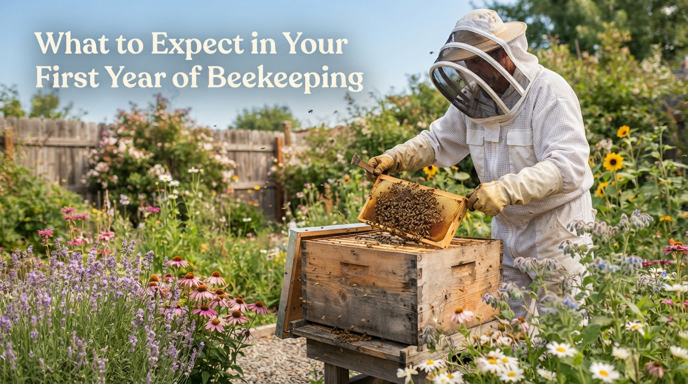 What to Expect in Your First Year of Beekeeping