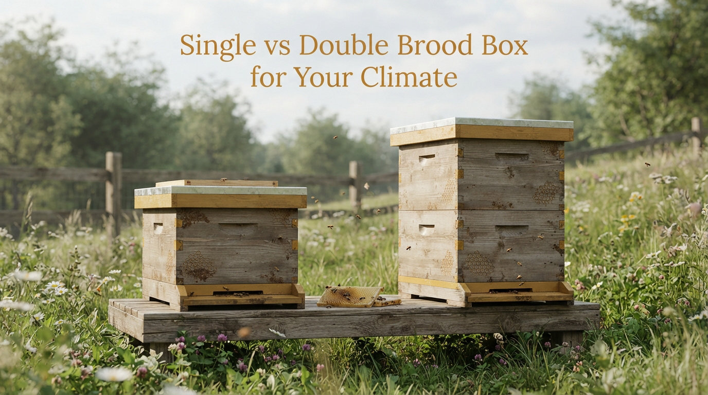 Single vs Double Brood Box for Your Climate