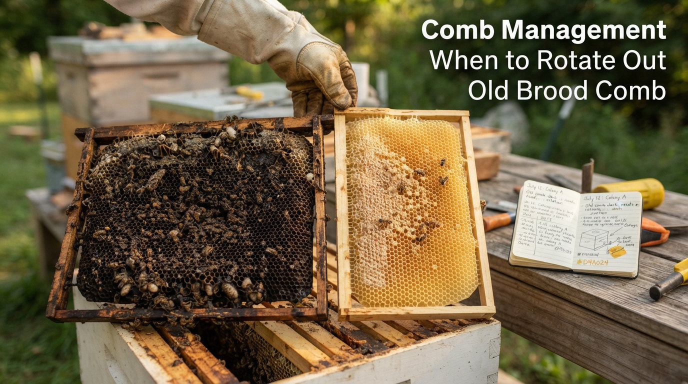 Comb Management When to Rotate Out Old Brood Comb