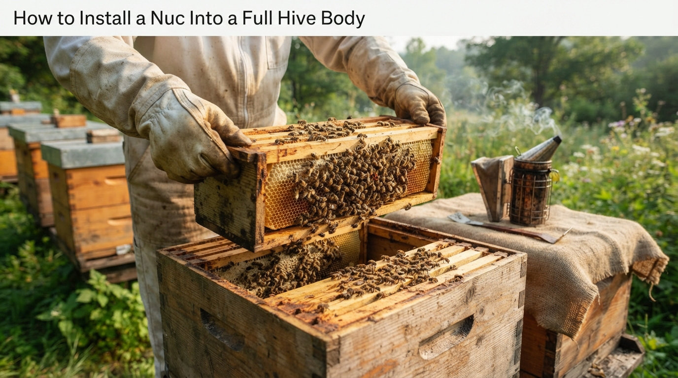 How to Install a Nuc Into a Full Hive Body