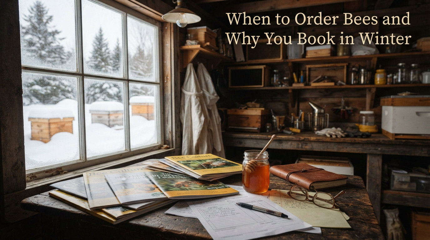 When to Order Bees and Why You Book in Winter