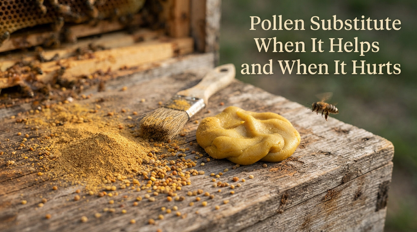 Pollen Substitute When It Helps and When It Hurts