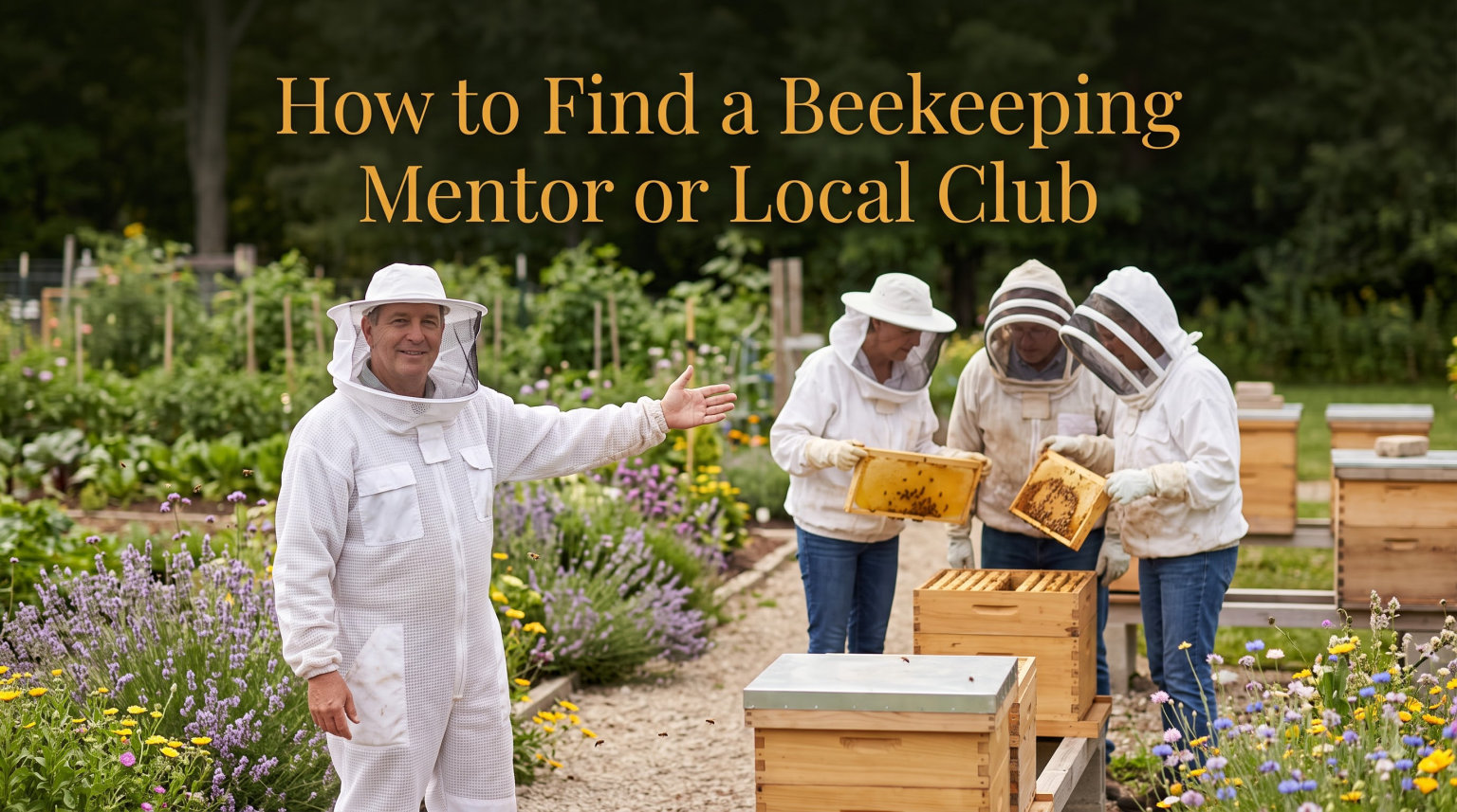 How to Find a Beekeeping Mentor or Local Club