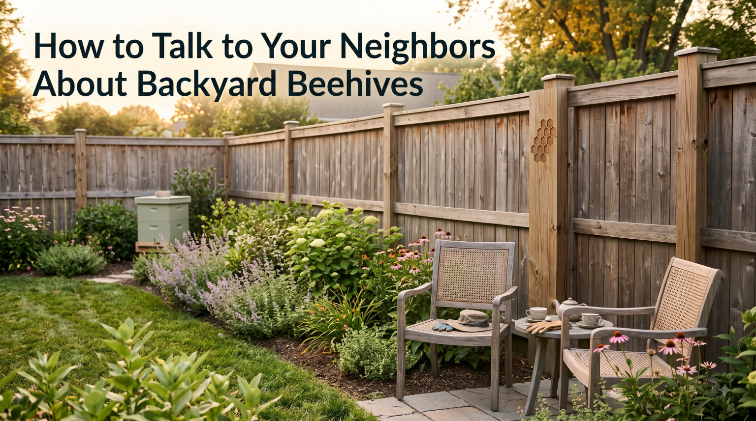 How to Talk to Your Neighbors About Backyard Beehives