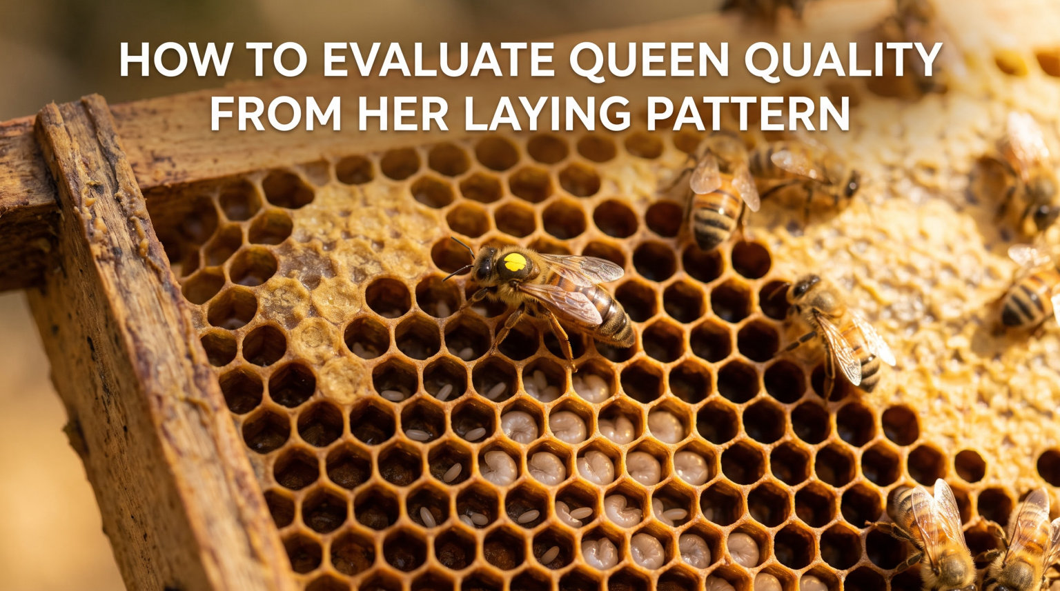 How to Evaluate Queen Quality From Her Laying Pattern