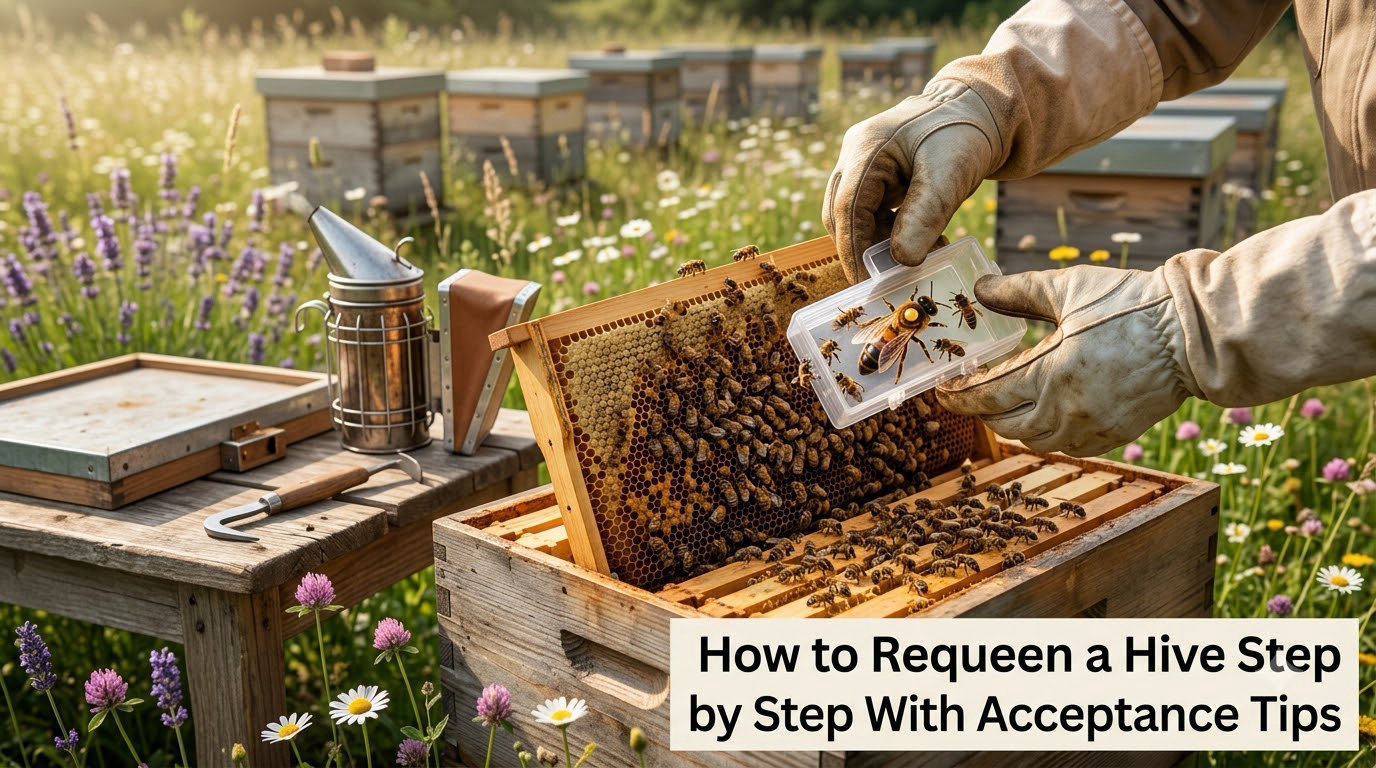 How to Requeen a Hive Step by Step With Acceptance Tips