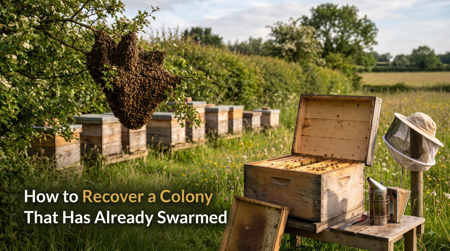 How to Recover a Colony That Has Already Swarmed
