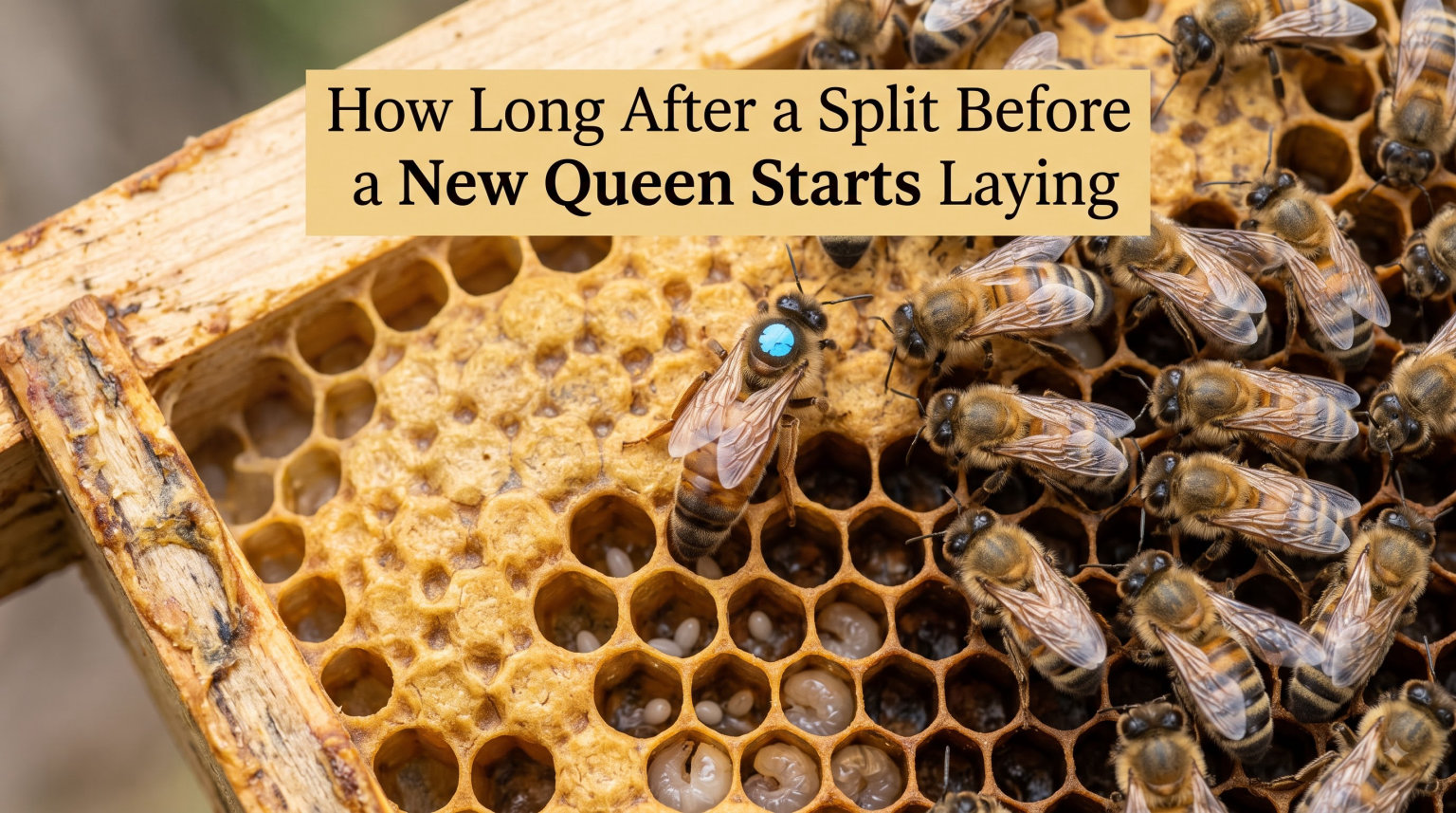 How Long After a Split Before a New Queen Starts Laying