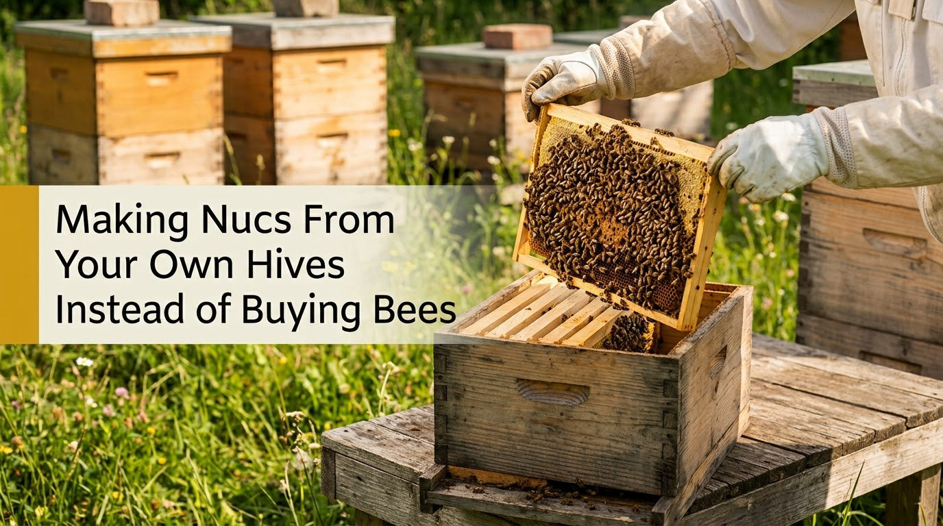 Making Nucs From Your Own Hives Instead of Buying Bees