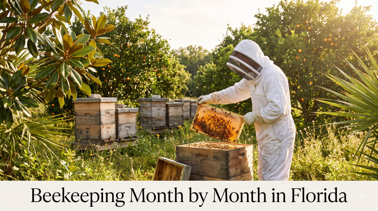 Beekeeping Month by Month in Florida