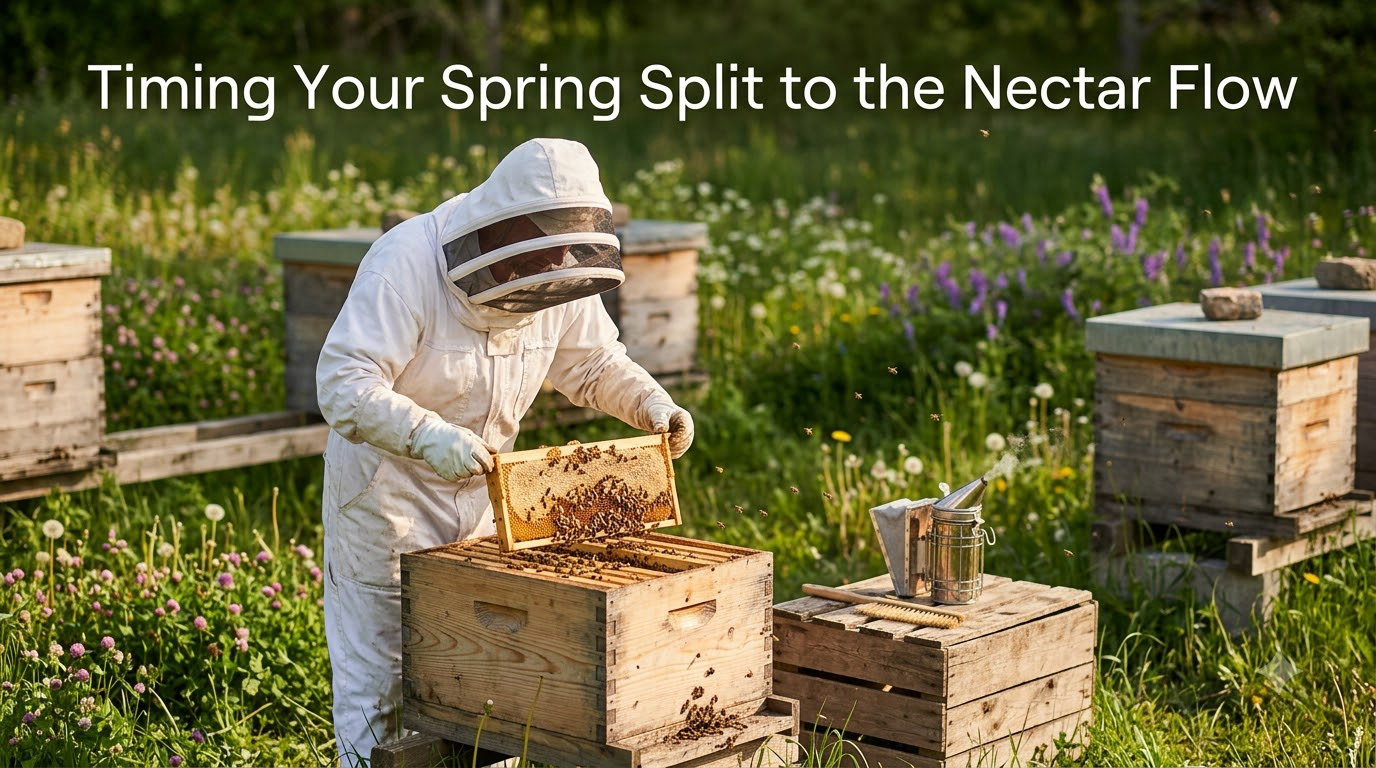 Timing Your Spring Split to the Nectar Flow