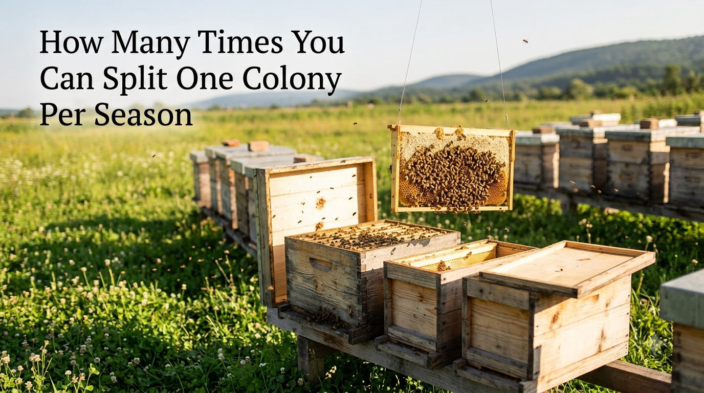 How Many Times You Can Split One Colony Per Season