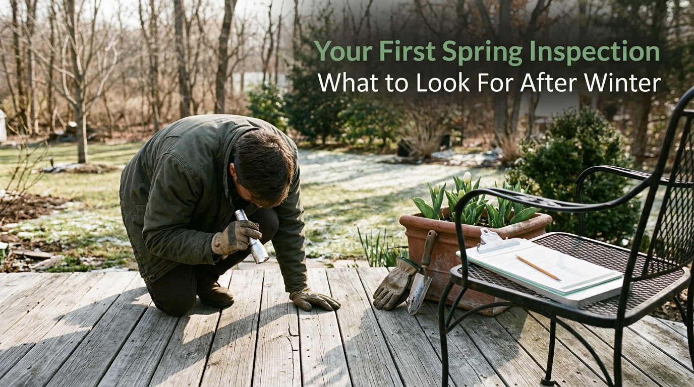 Your First Spring Inspection What to Look For After Winter