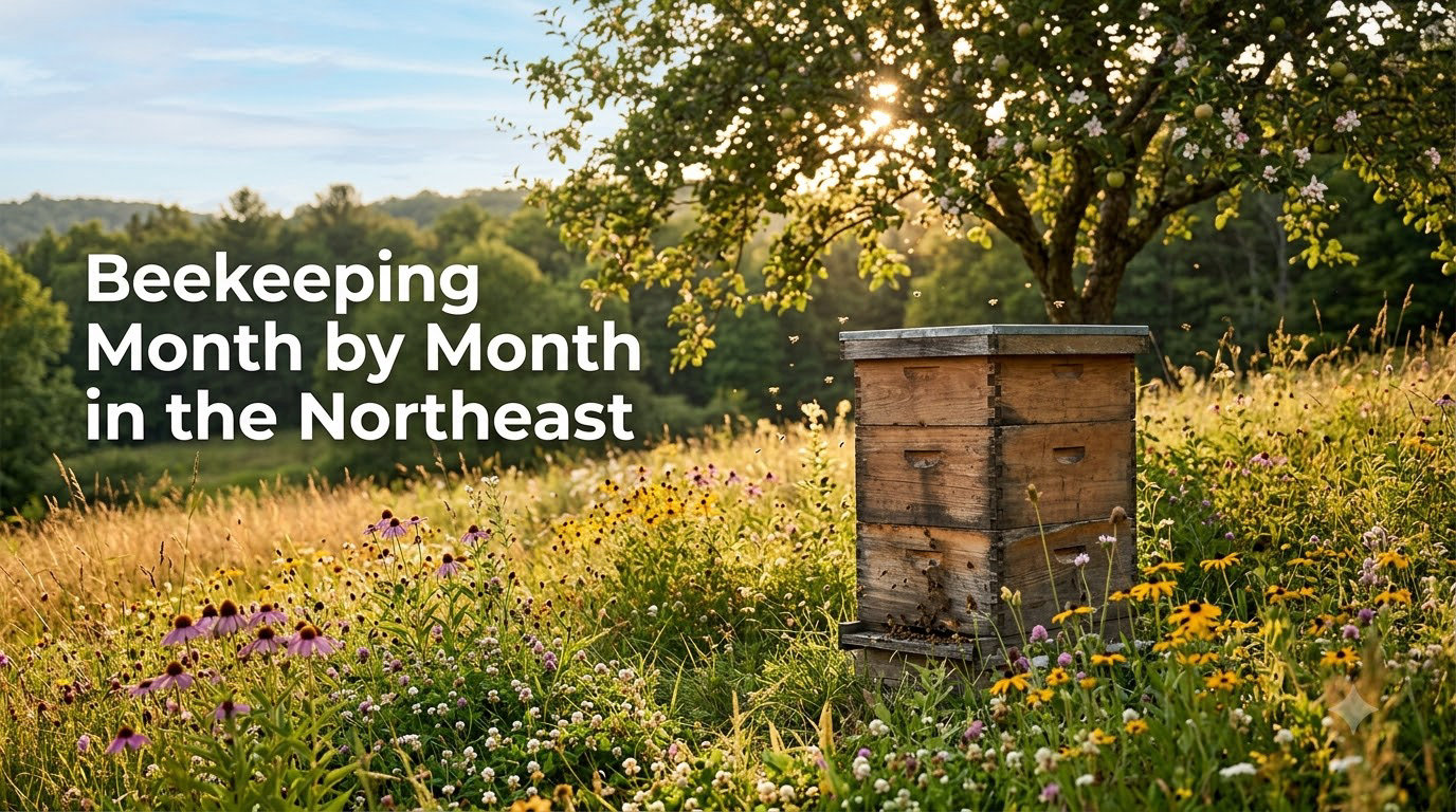Beekeeping Month by Month in the Northeast