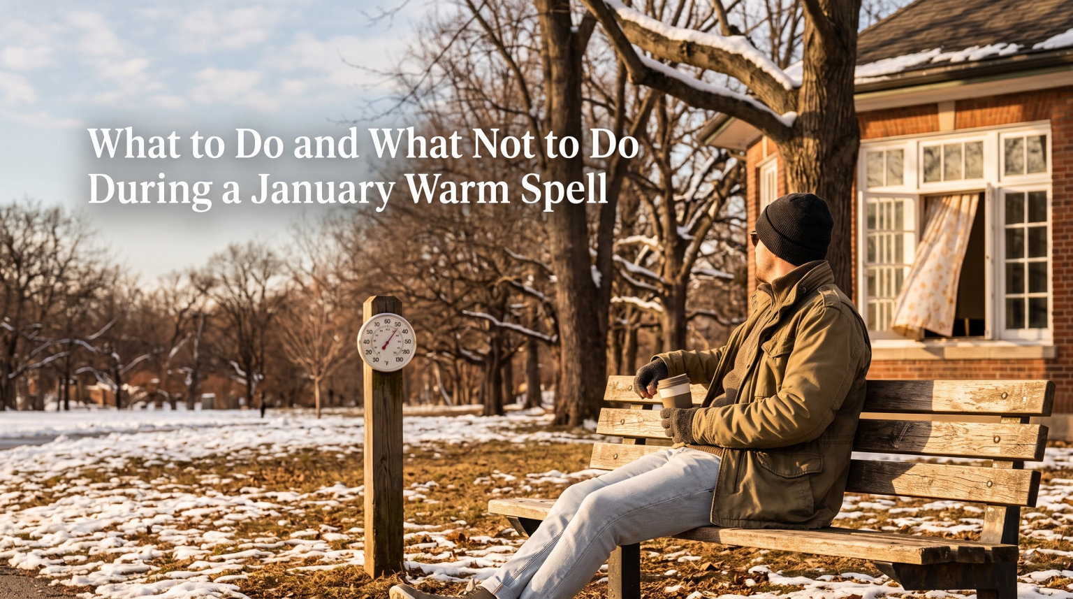 What to Do and What Not to Do During a January Warm Spell