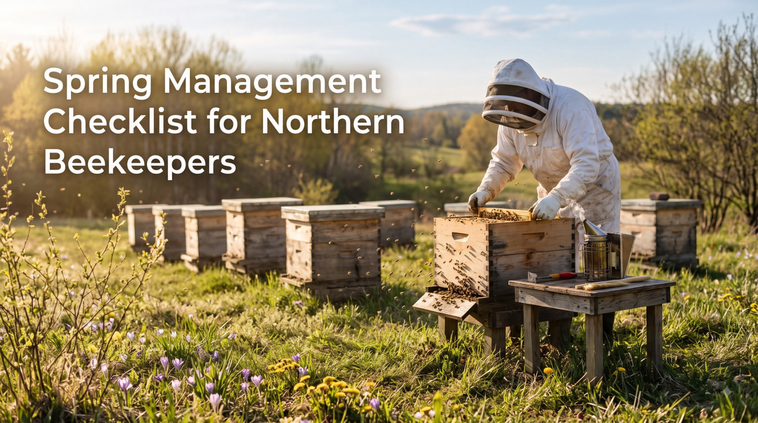 Spring Management Checklist for Northern Beekeepers