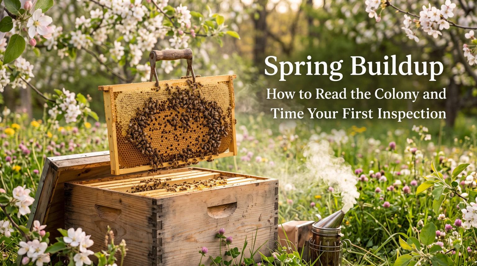 Spring Buildup How to Read the Colony and Time Your First Inspection