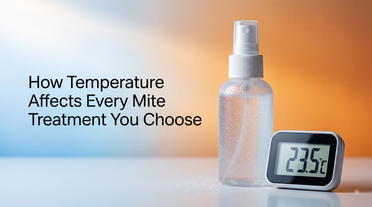 How Temperature Affects Every Mite Treatment You Choose