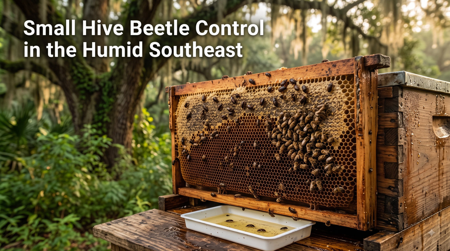 Small Hive Beetle Control in the Humid Southeast