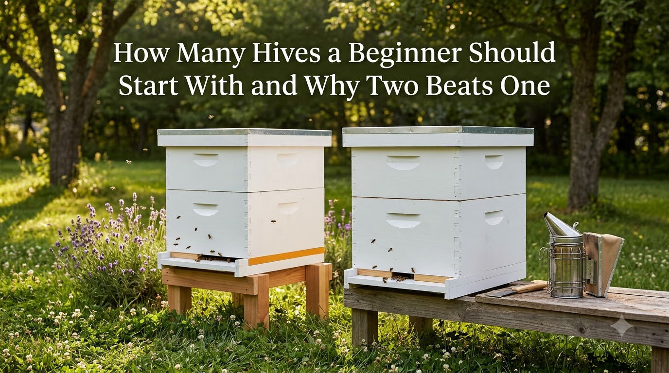 How Many Hives a Beginner Should Start With and Why Two Beats One