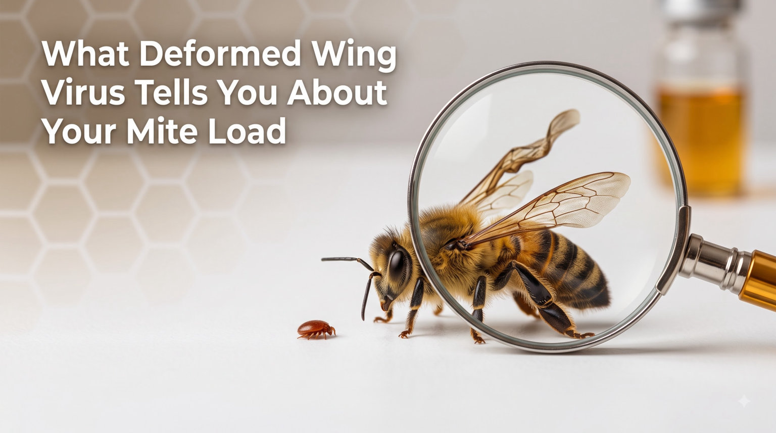 What Deformed Wing Virus Tells You About Your Mite Load