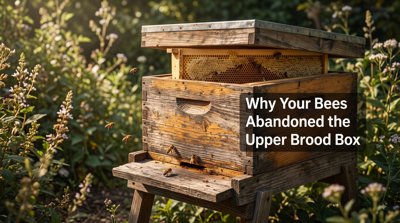 Why Your Bees Abandoned the Upper Brood Box