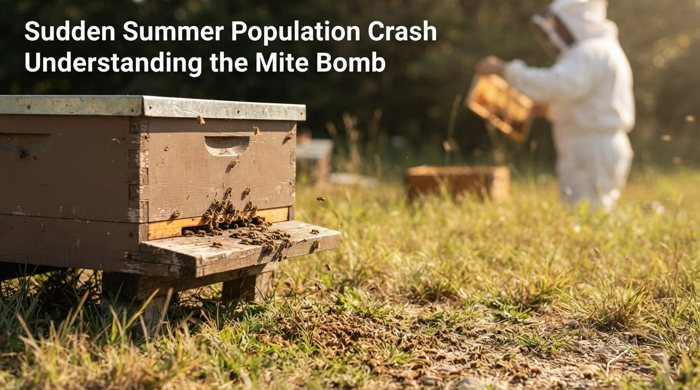 Sudden Summer Population Crash Understanding the Mite Bomb