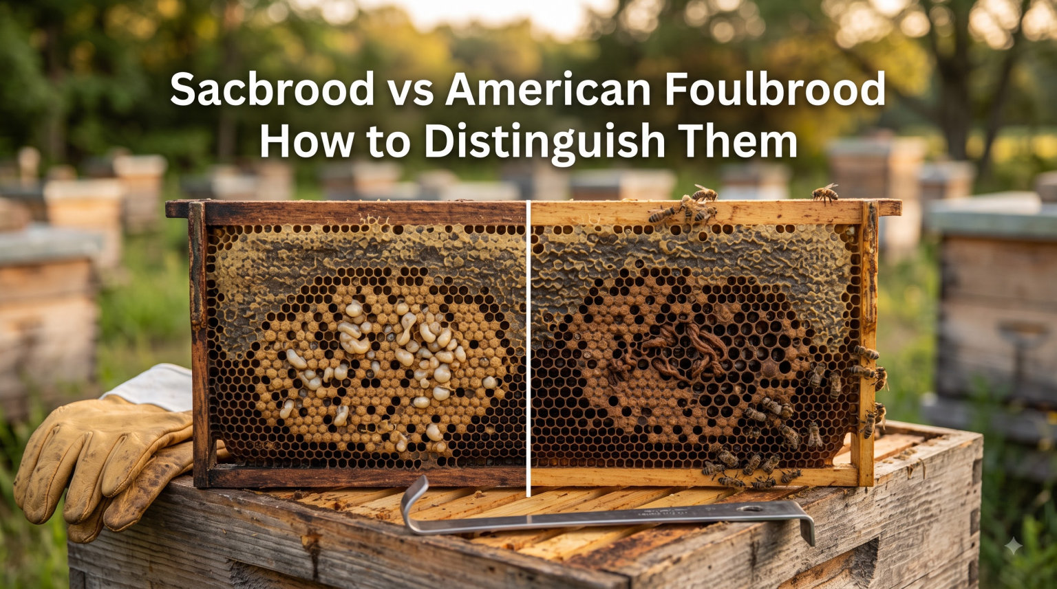 Sacbrood vs American Foulbrood How to Distinguish Them