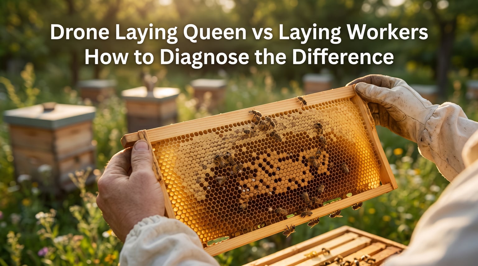Drone Laying Queen vs Laying Workers How to Diagnose the Difference