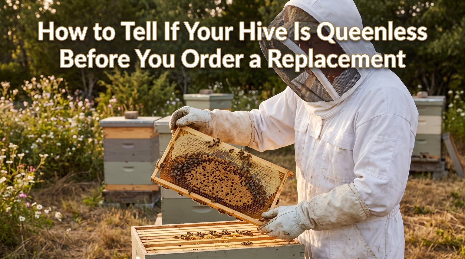 How to Tell If Your Hive Is Queenless Before You Order a Replacement