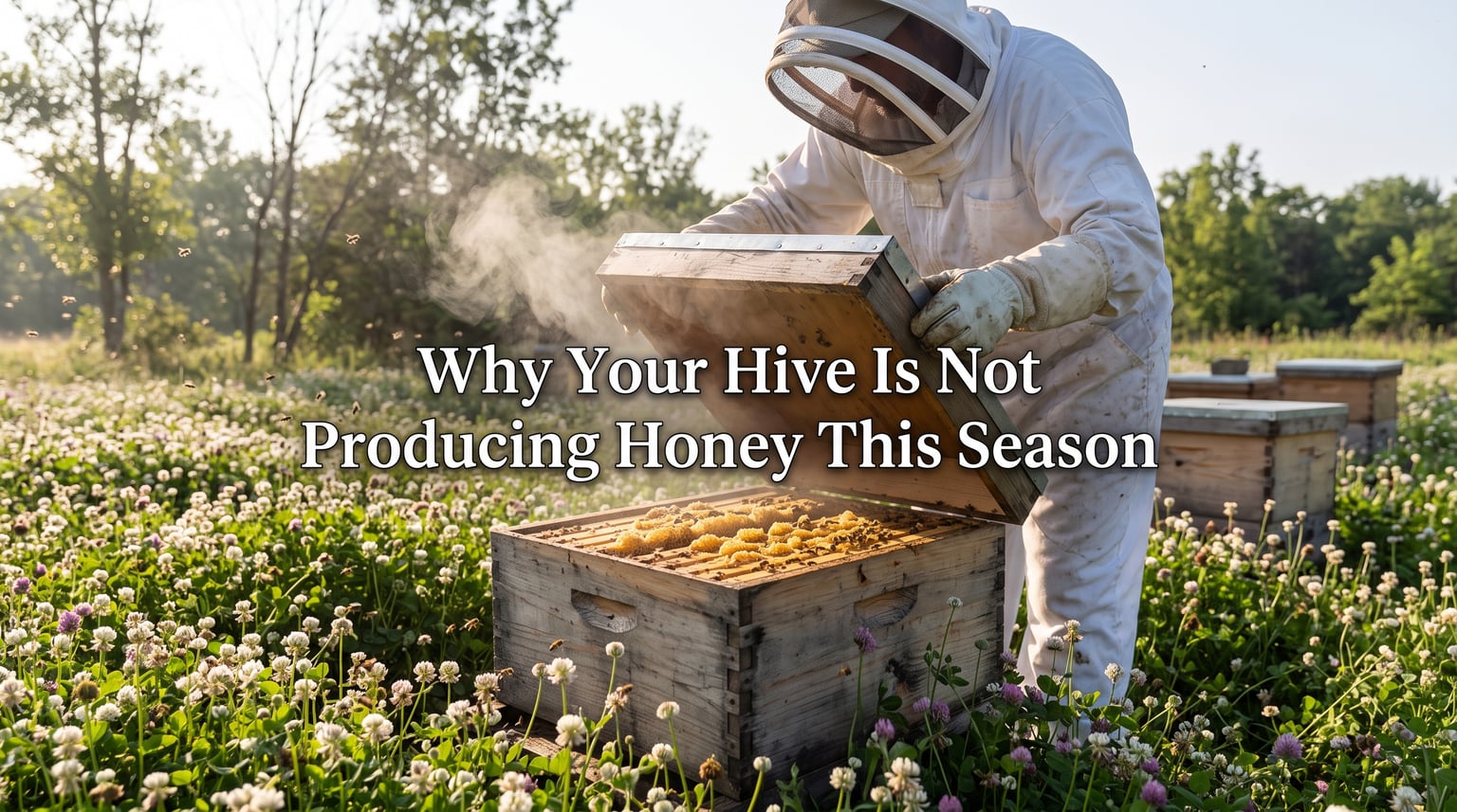 Why Your Hive Is Not Producing Honey This Season