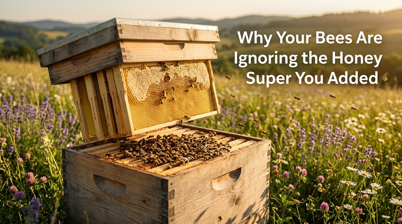 Why Your Bees Are Ignoring the Honey Super You Added