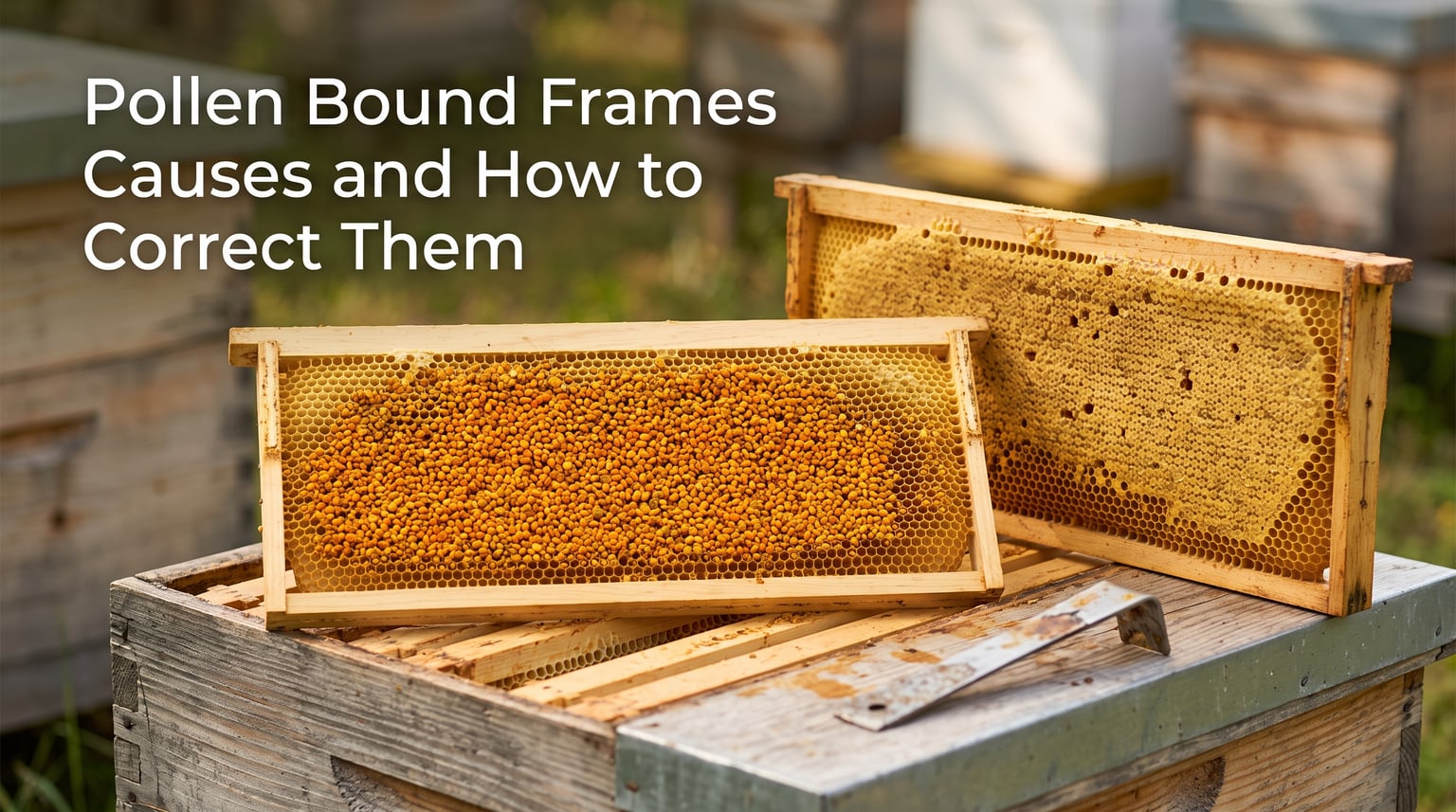Pollen Bound Frames Causes and How to Correct Them