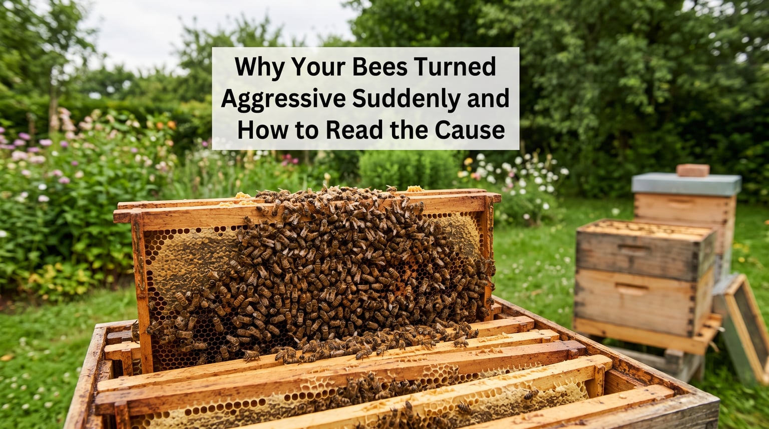 Why Your Bees Turned Aggressive Suddenly and How to Read the Cause