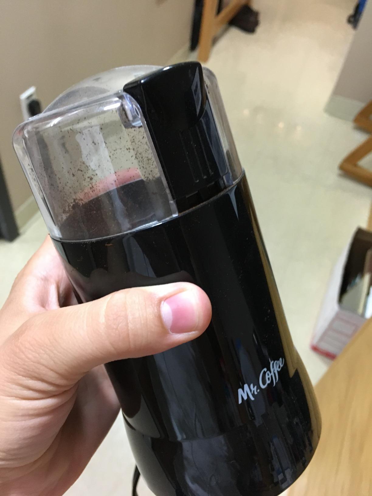 Mr. Coffee Electric Coffee Grinder|Coffee Bean Grinder| Spice Grinder, Black customer photo 1