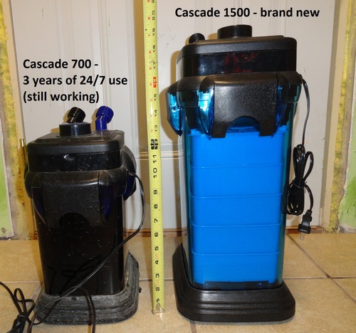 Penn-Plax Cascade 700 Canister Filter - 185 GPH for Tanks Up to 65 Gallons customer photo 1