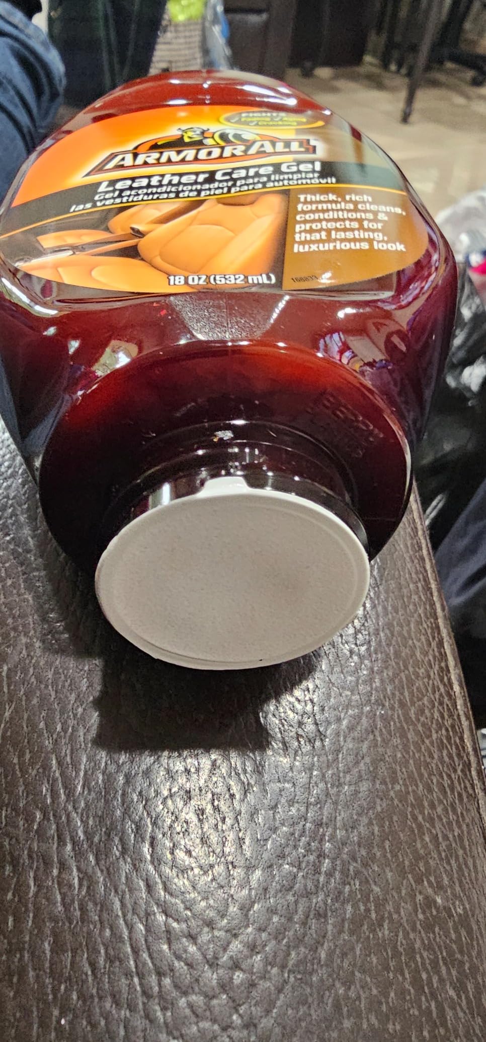 Armor All Car Leather Conditioner Gel, Interior Cleaner for Cars, Trucks and Motorcycles, 18 Fl Oz customer photo 1