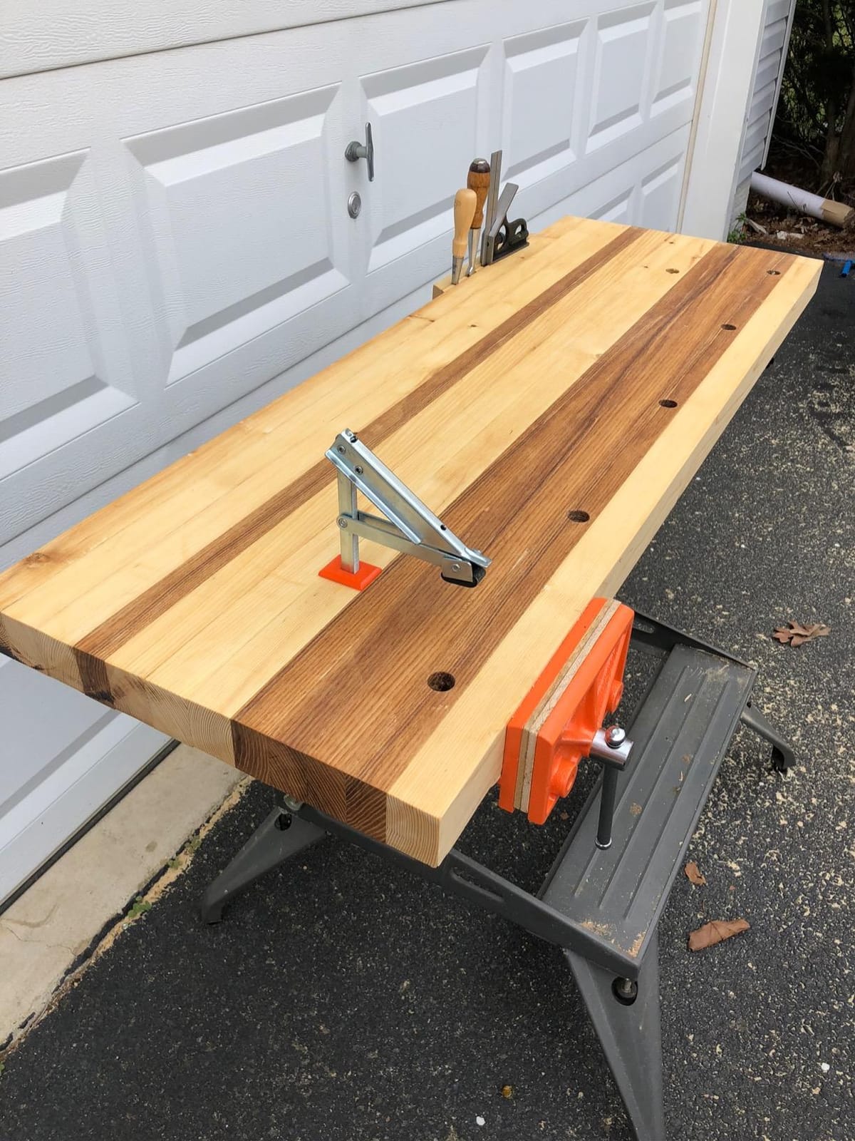 Pony 26545 4-1/2-Inch x 6-1/2-Inch Light Duty Woodworker's Vise customer photo 1