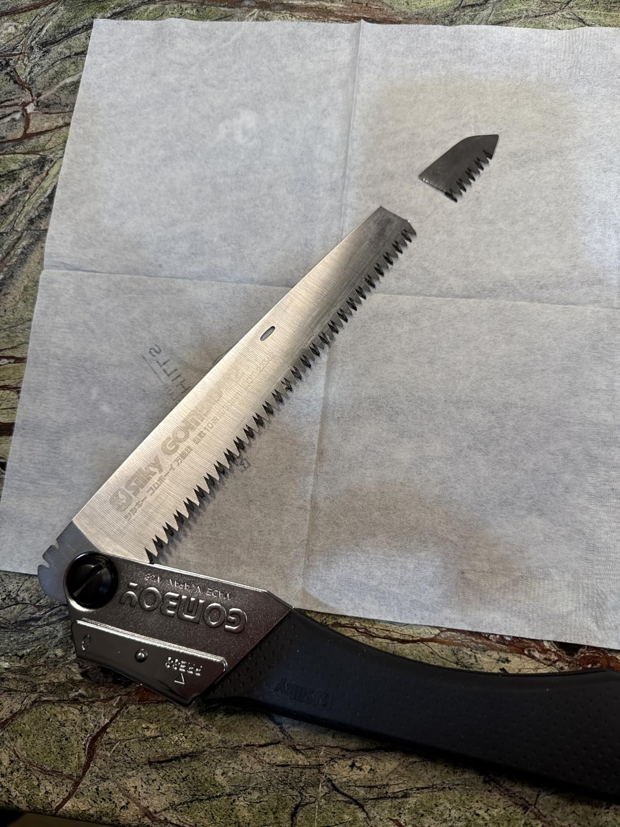 Silky GomBoy Professional Folding Saw 210mm Medium Teeth (121-21) customer photo 1