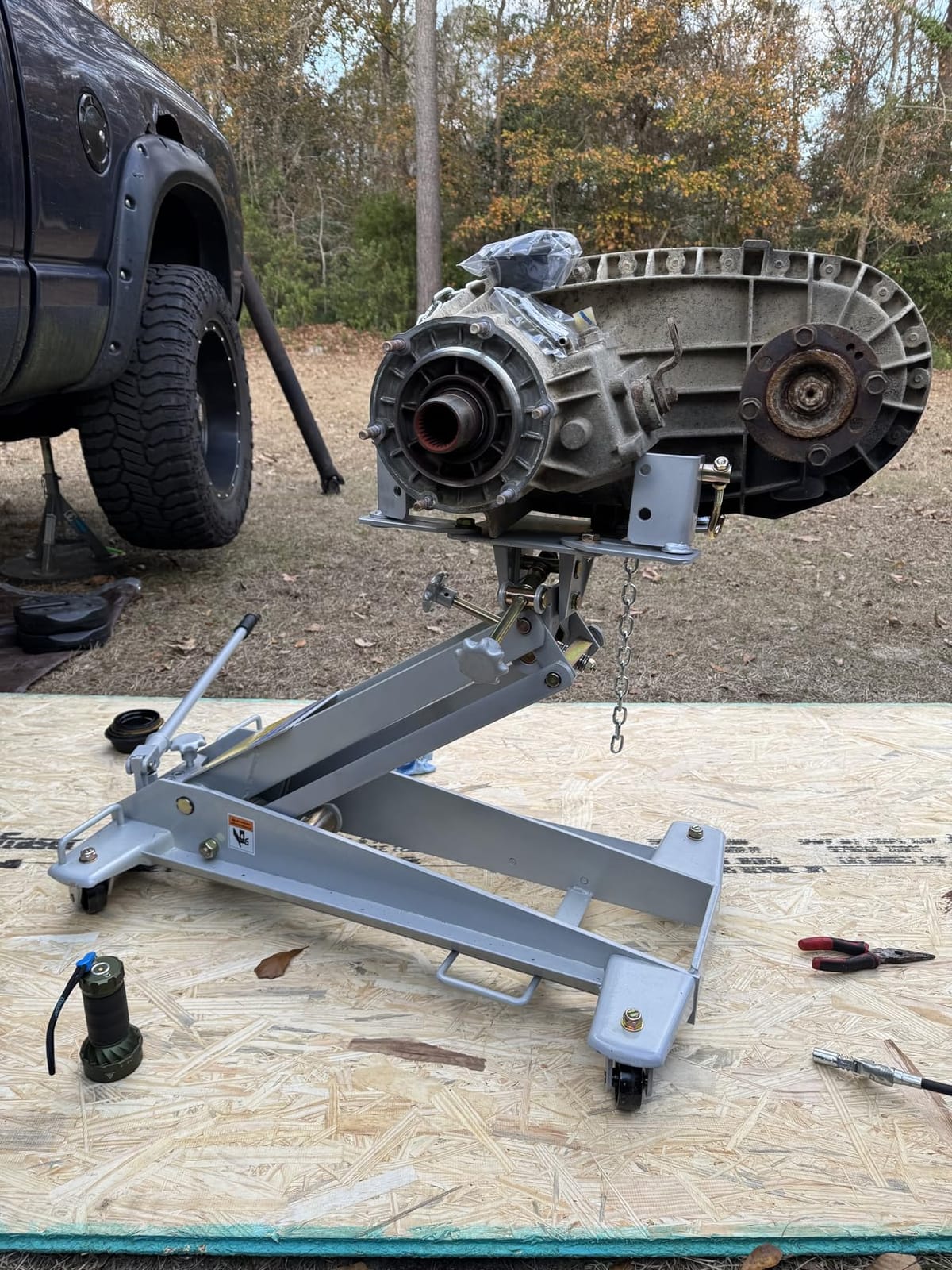 OTC 1521A 1,000 lb. Low-Lift Transmission Jack - 6.5