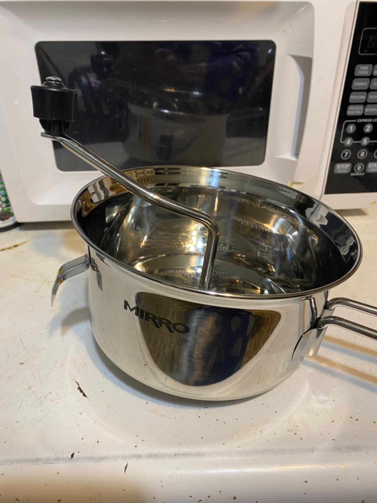Mirro 50024 Foley Stainless Steel Healthy Food Mill Cookware, 2-Quart, Silver - customer photo 1