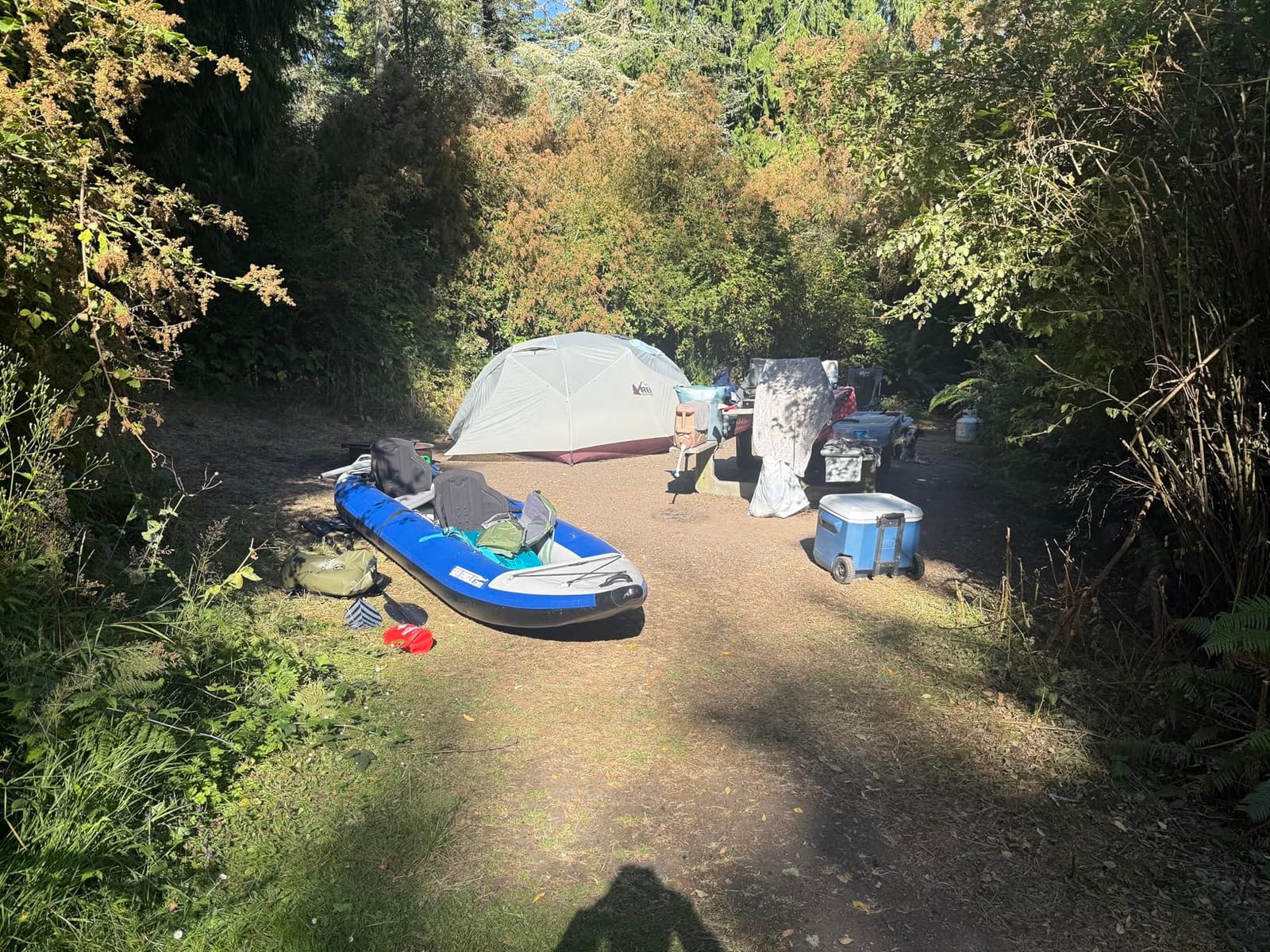 Sea Eagle 420X Explorer Inflatable Kayak- Fishing, Touring, Camping, Exploring &White Watering-Self Bailing, Removable Skeg, Drop Stitch Floor customer photo 2